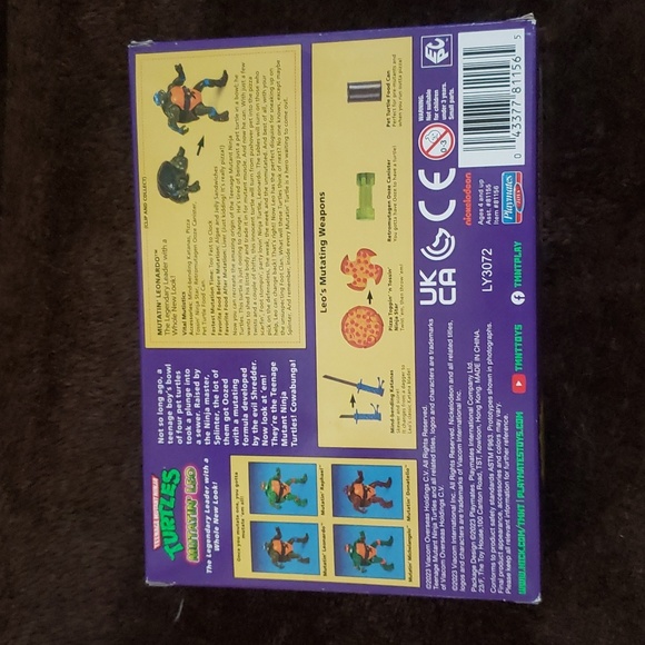 SOLD .... MUTANT NINJA MUTATIN LEO TURTLES..The Legendary Leader. - Picture 2 of 4